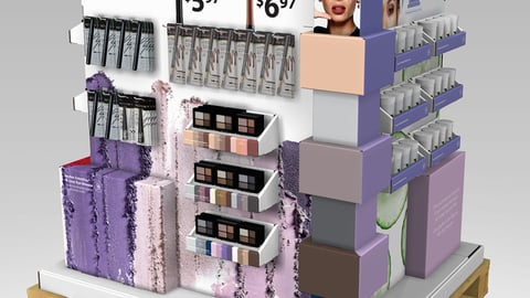 Revlon Colorstay Walmart Pallet Display
